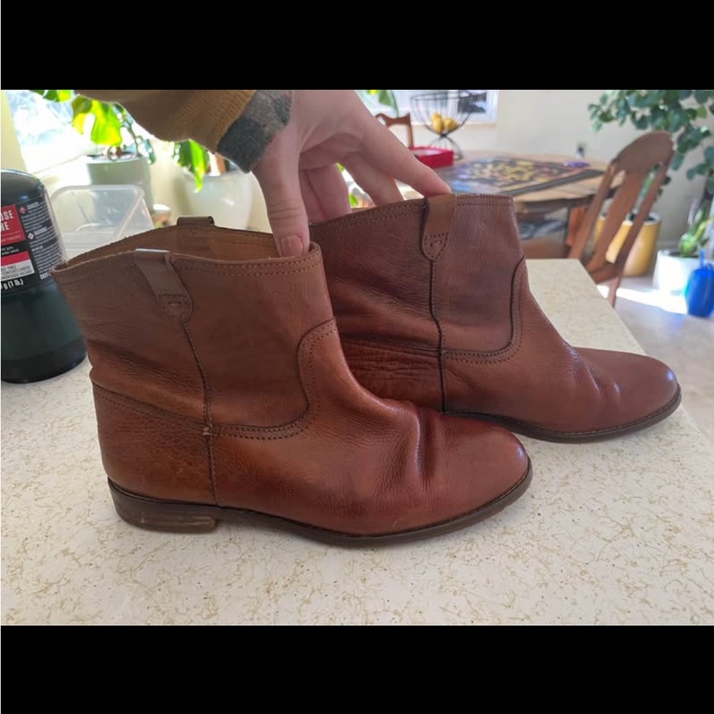 Madewell Leather Boots, size 9